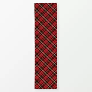 Tischläufer Weihnachtstartan 1