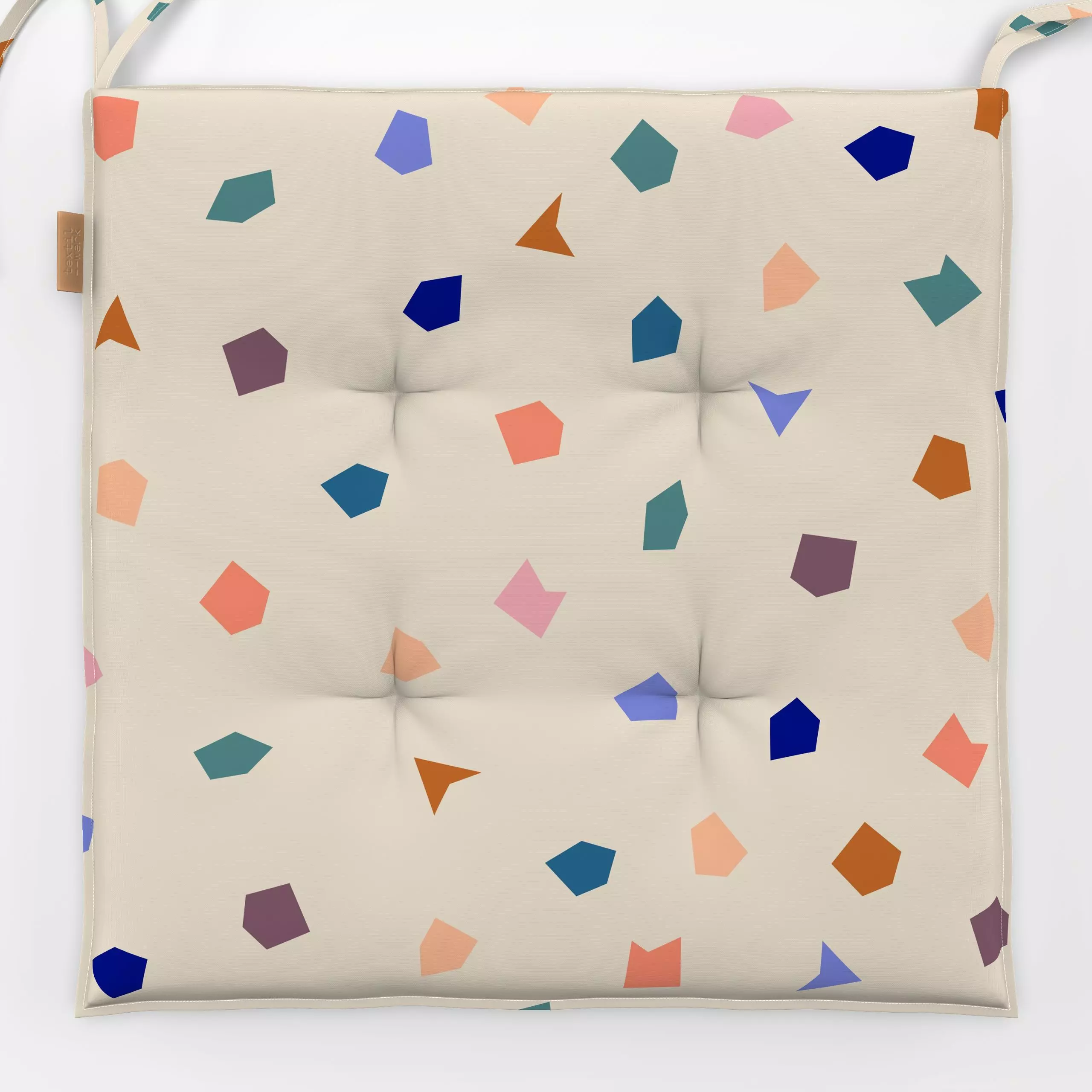 Sitzkissen Herbstzeit Abstrakt - Symbole & Muster - von „youdesignme"; Muster, abstrakt, Herbst, Kids, abstract