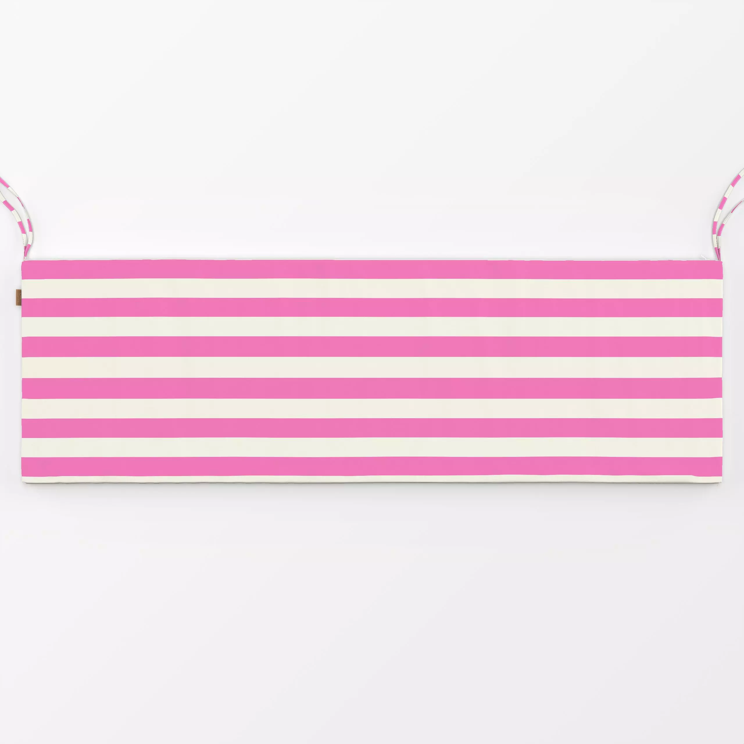 Bankauflage Streifen Pink Bold - Symbole & Muster - von „Jana Moßmann"; Muster, Streifen, pink, pattern, neon, Streifenmuste...