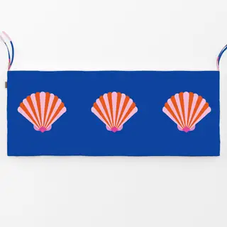 Bankauflage Shell and Stripes Orange