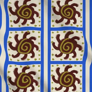 Meterware Swirl Sun Pattern