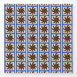 Tischdecke Swirl Sun Pattern