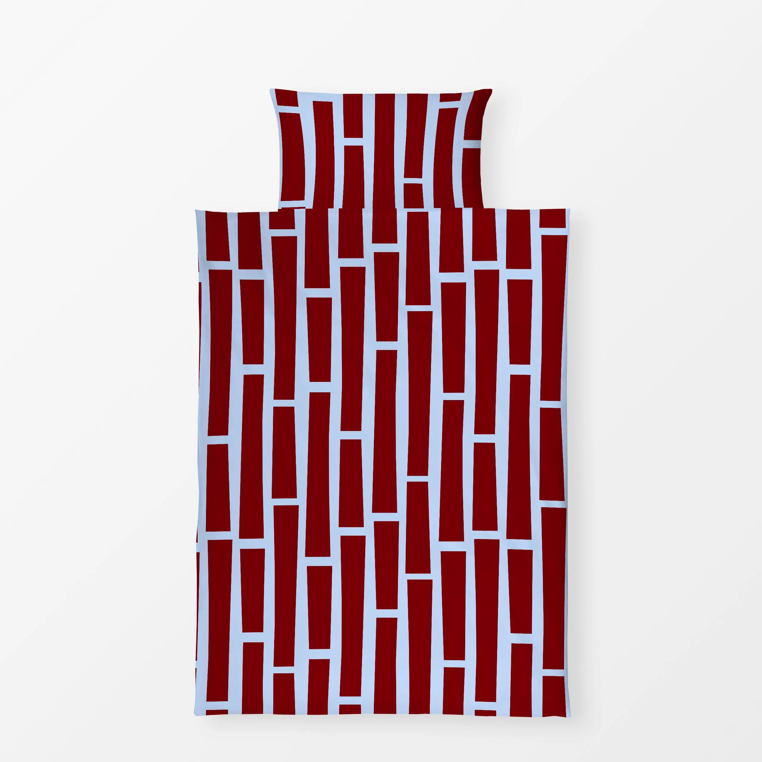 Bettwäsche FORMA Blocks #1 - Symbole & Muster - von „Lisa Jasmin Bauer"; Muster, Streifen, formen, kariert, trendfarben, Str...