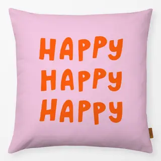 Kissen Typo Happy