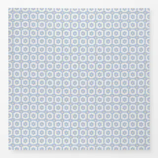 Tischdecke Vergissmeinnicht Perlen Blau