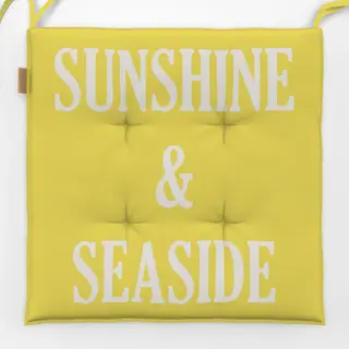 Sitzkissen Sunshine Seaside Gelb