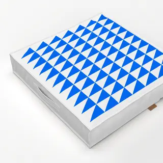 Bodenkissen Sonnenperspektive Muster 1