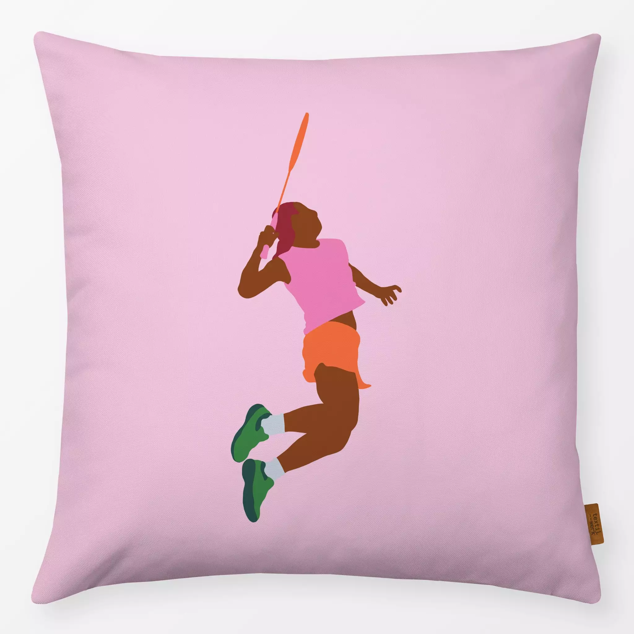 Kissen Kissen Badminton Player 4