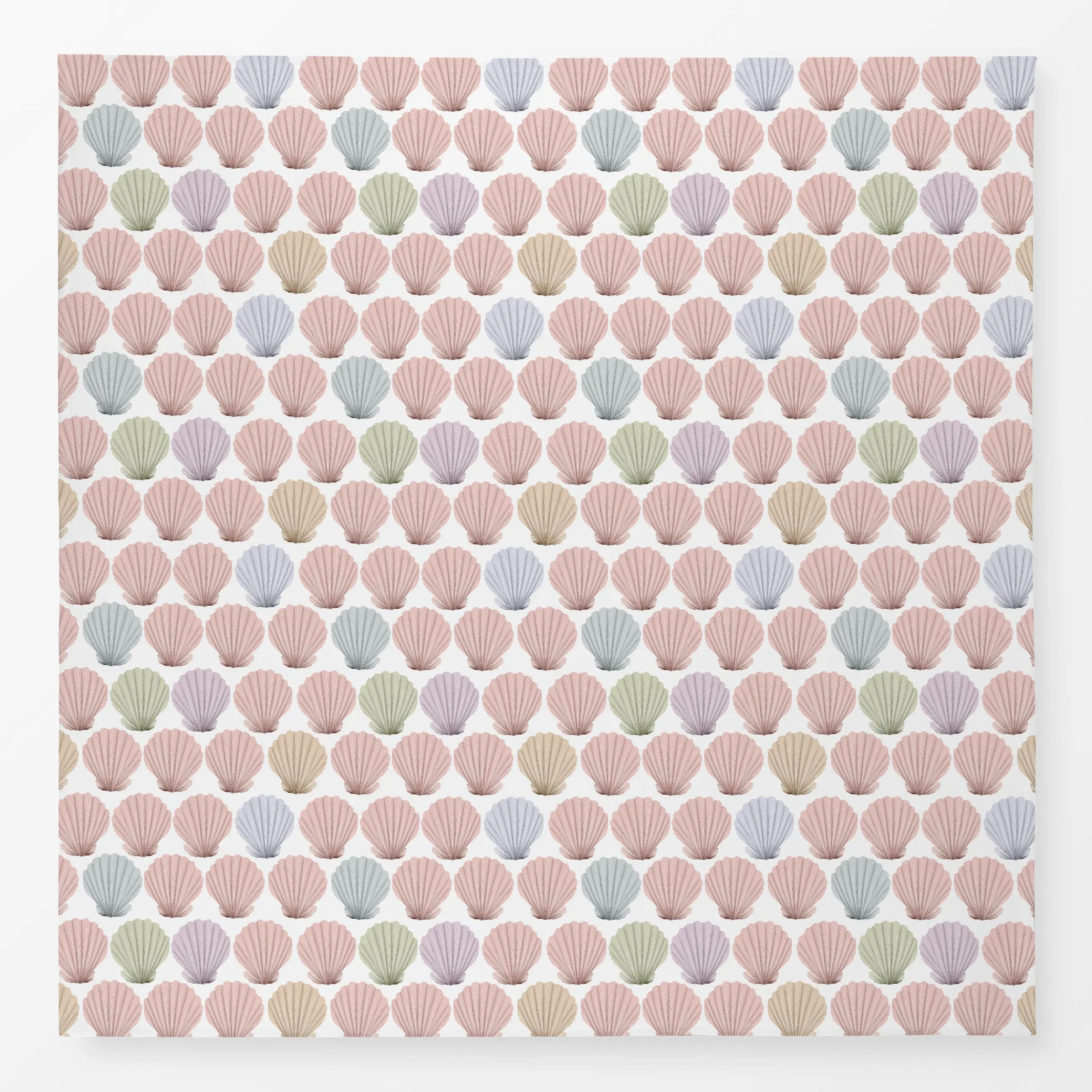 Tischdecke Muscheln Pattern Bunt, Tiere, gemustert, von Sophie Augustin Illustration