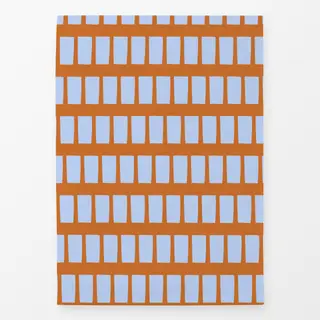 Geschirrtücher Himmelblau Grid