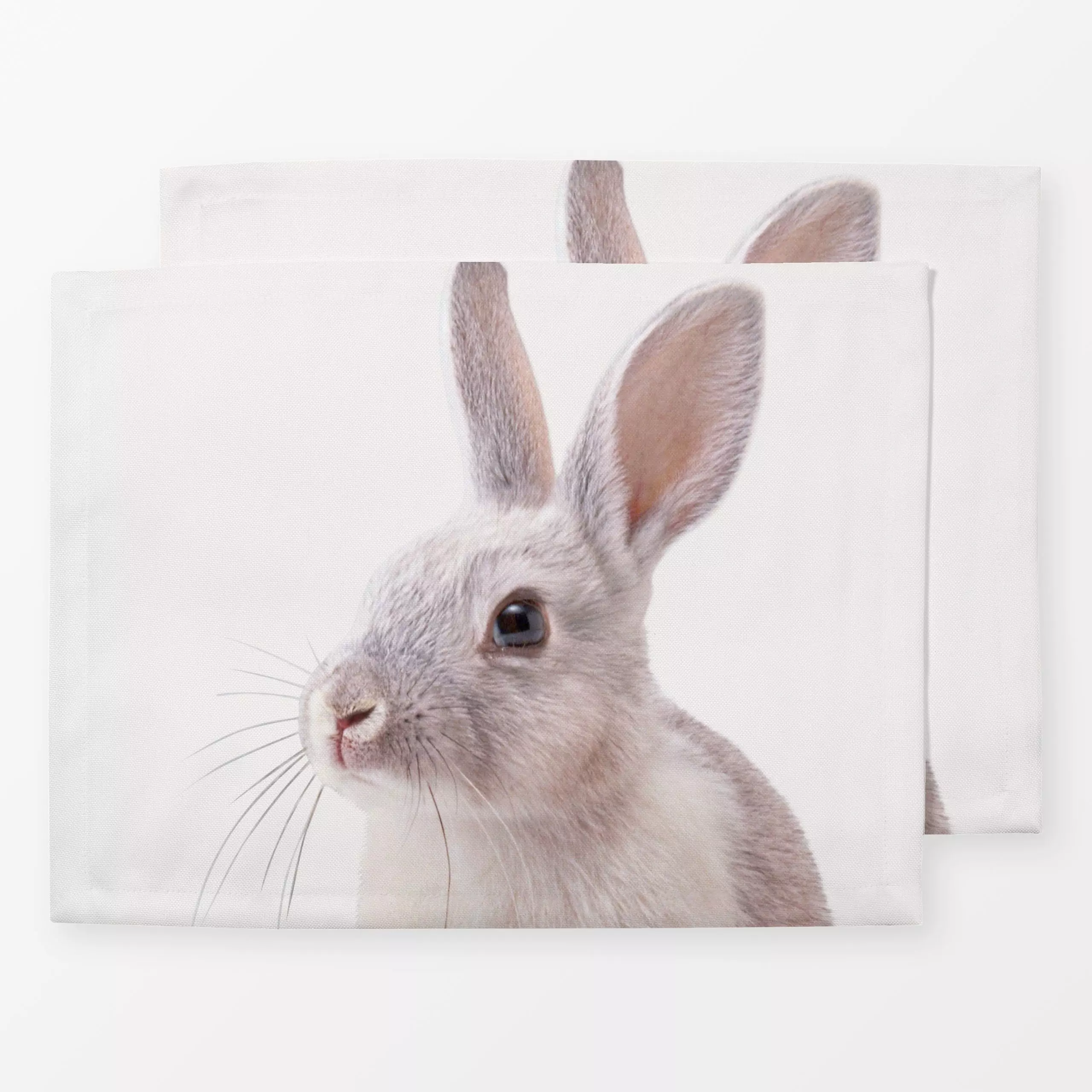 Tischset Kaninchen Bunny - Tiere, Anlässe, Ostern - von „Studio Kesse"; Hase, Tiere, Kaninchen, Ostern, Osterhase, bunny, st...