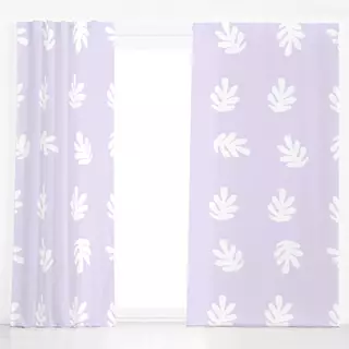 Dekovorhang MATISSE FLOWERS LAVENDER 1