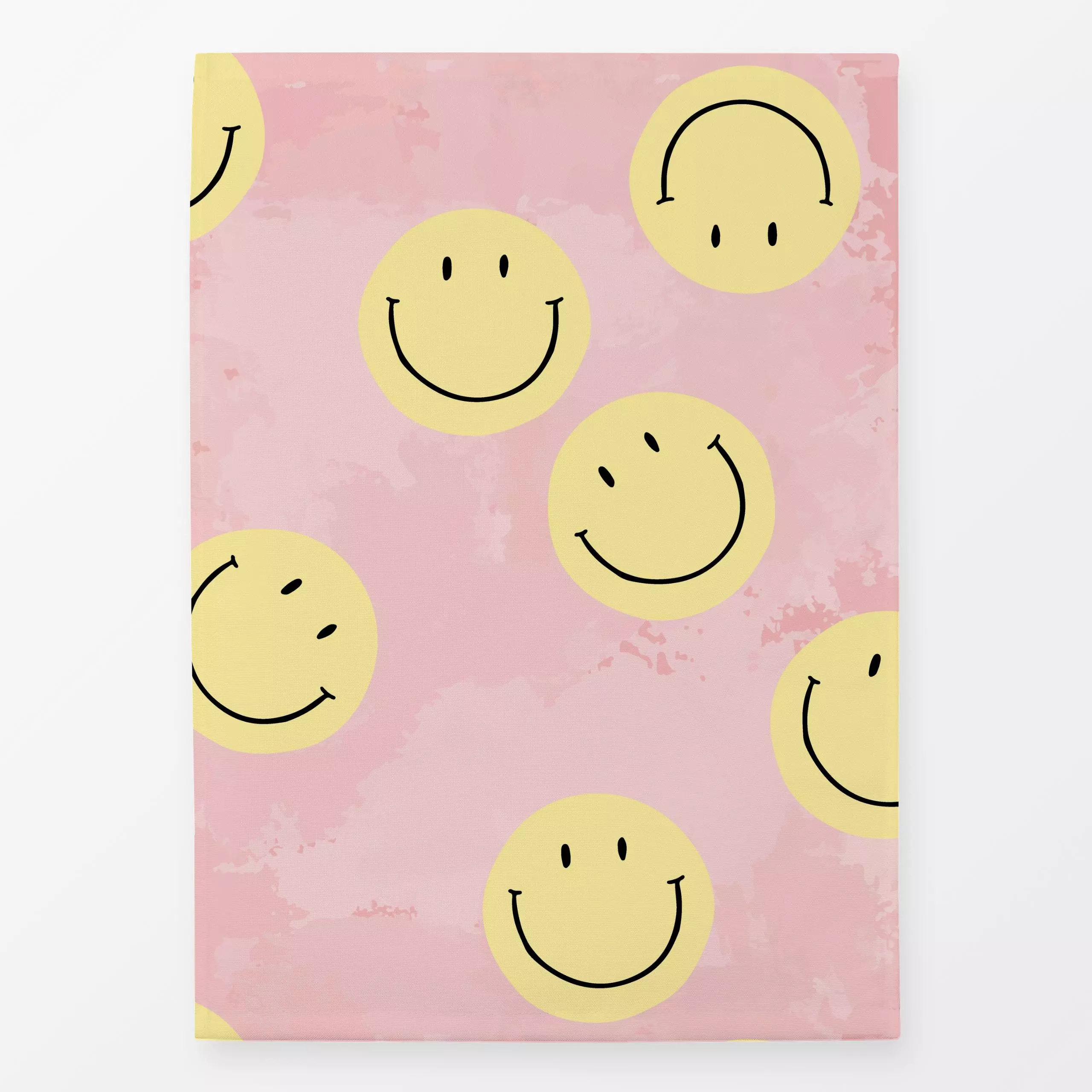 Geschirrtücher Summer Smile - Sommer, Symbole & Muster - von „Kruth Design"; rosa, modern, Sommer, pink, bunt, gelb, kruthde...