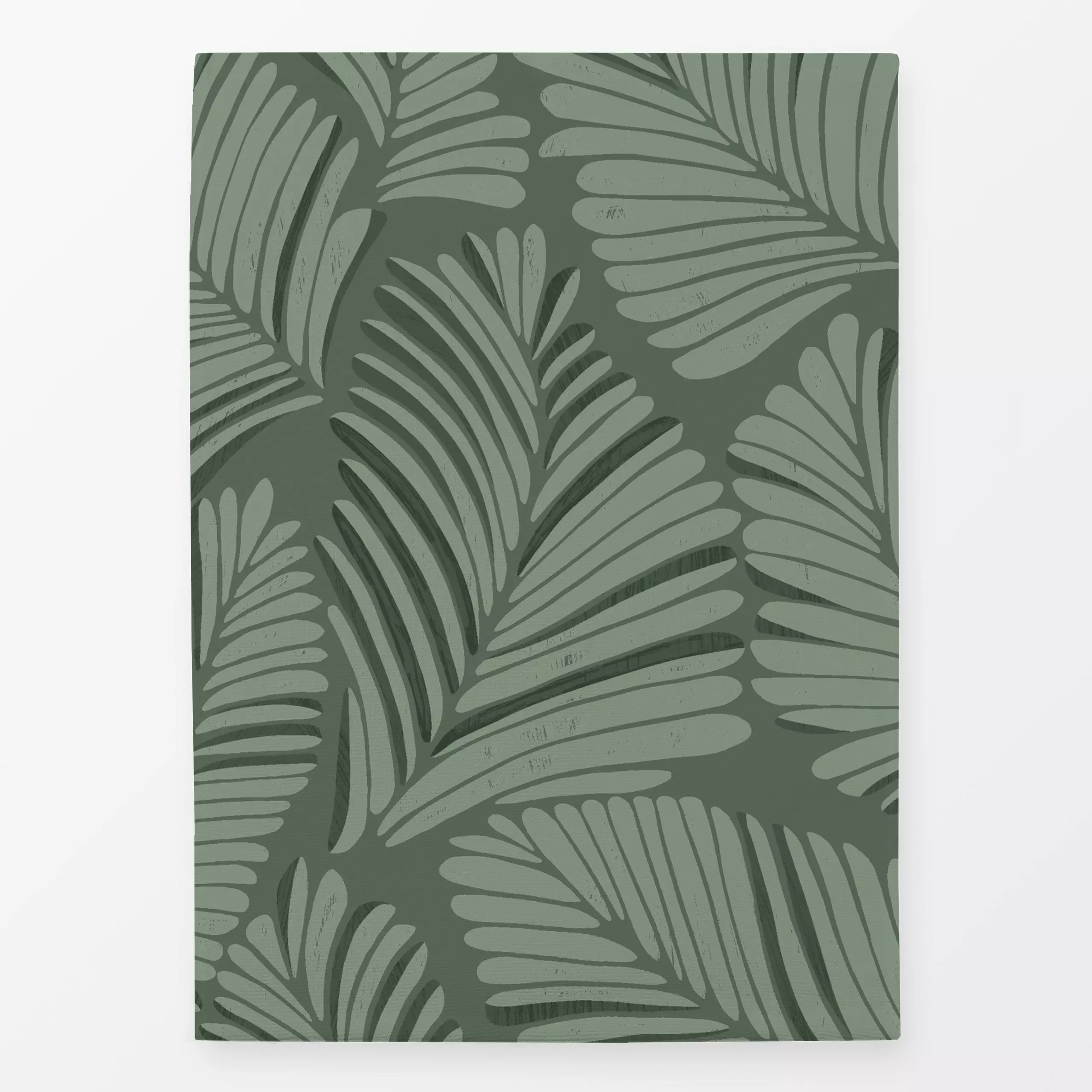 Geschirrtücher Palms green - Natur & Landschaft, Pflanzen & Botanik - von „Studio Kesse"; marrakesch, marrokko, boho, Blätte...