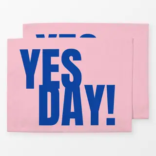 Tischset Yes Day!