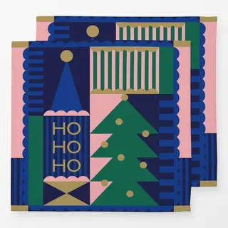 Servietten Ho Ho Holiday