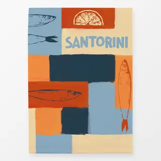 Geschirrtücher Santorini Pattern