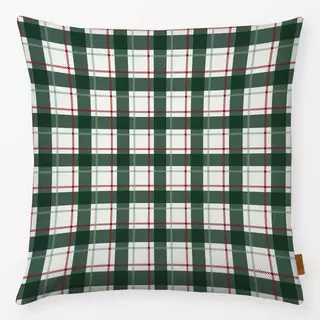 Kissen Wichtel Plaid dunkelgrün