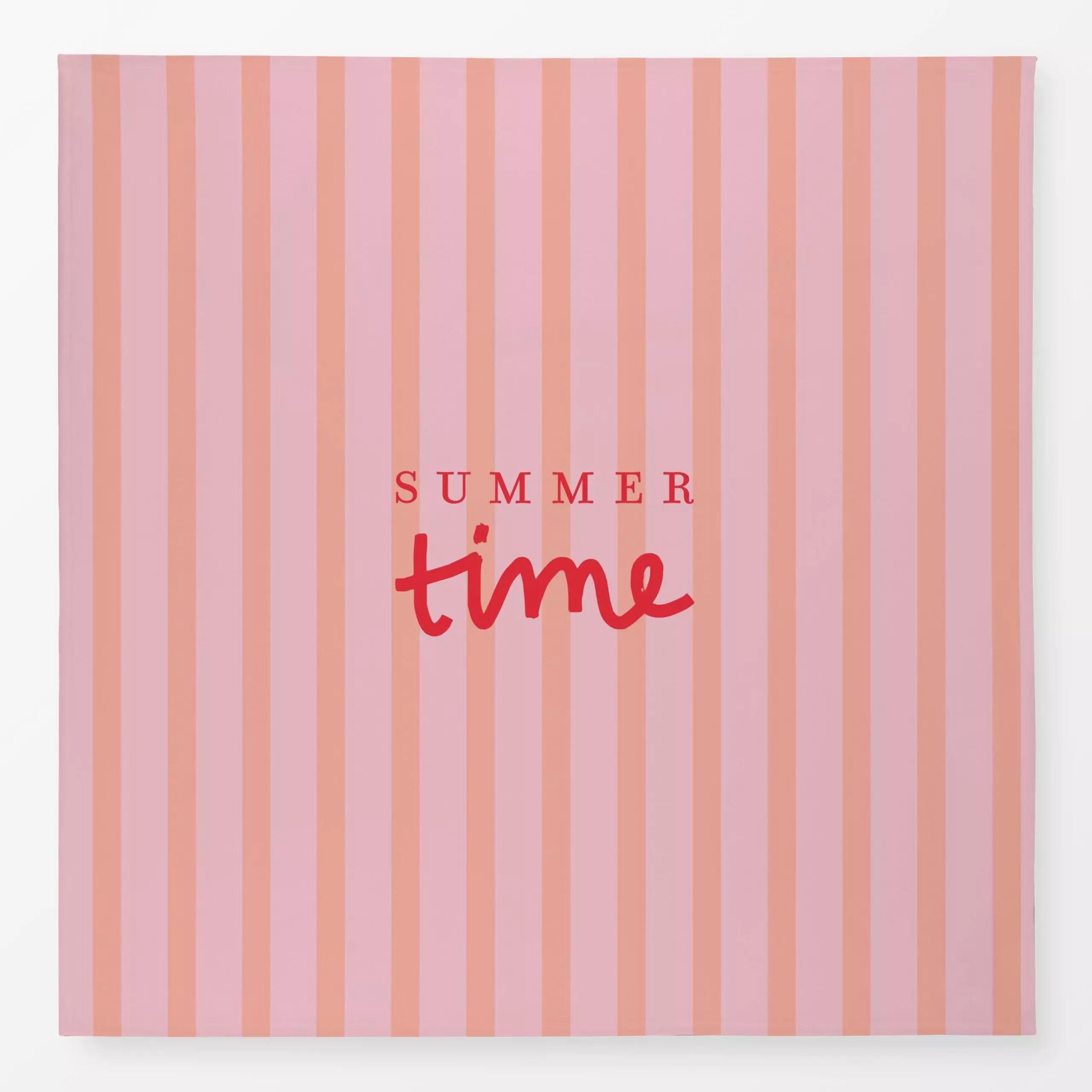 Tischdecke Summer Time - Sprüche & Schriftzüge, Symbole & Muster - von „Kruth Design"; Sommer, summer, bunt, geschenkidee, o...