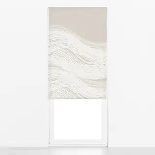 Raffrollo abstrakte Welle