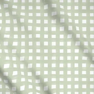 Meterware Karo Check hellgrün