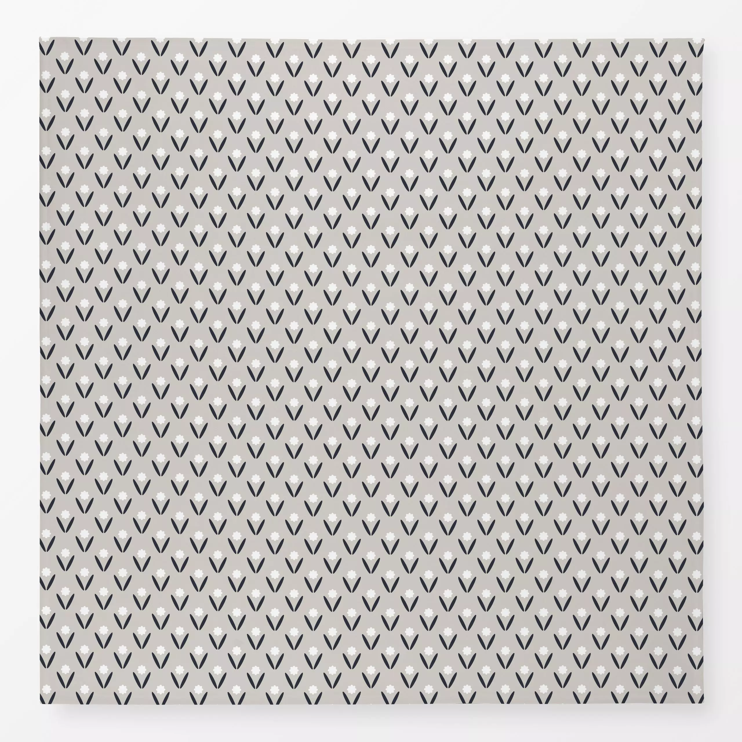 Tischdecke Kleine Blumen beige, Blumen, gemustert, Frühling, von Katrin Graff
