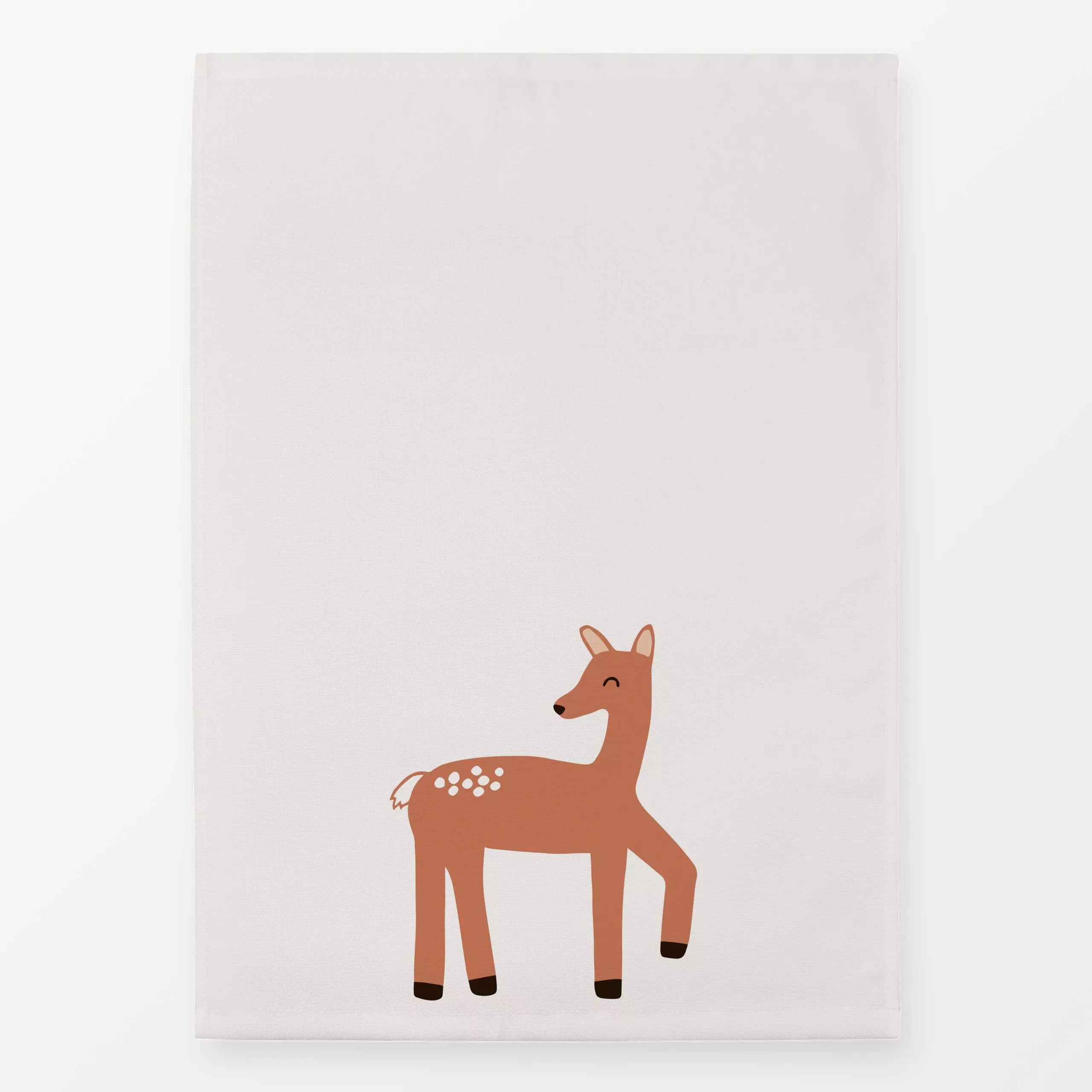 Geschirrtücher Reh Waldfreunde Herbst - Herbst, Kinderzimmer & Motive für Kinder - von „Kathrin Woo"; Tiere, Waldtiere, Herb...