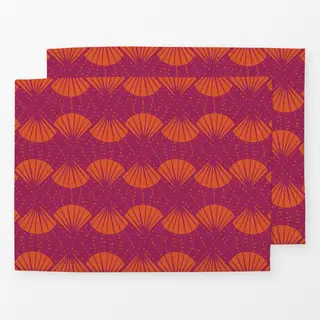 Tischset Abstract Shell Allover