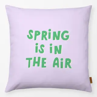 Kissen Spring is in The Air Lila