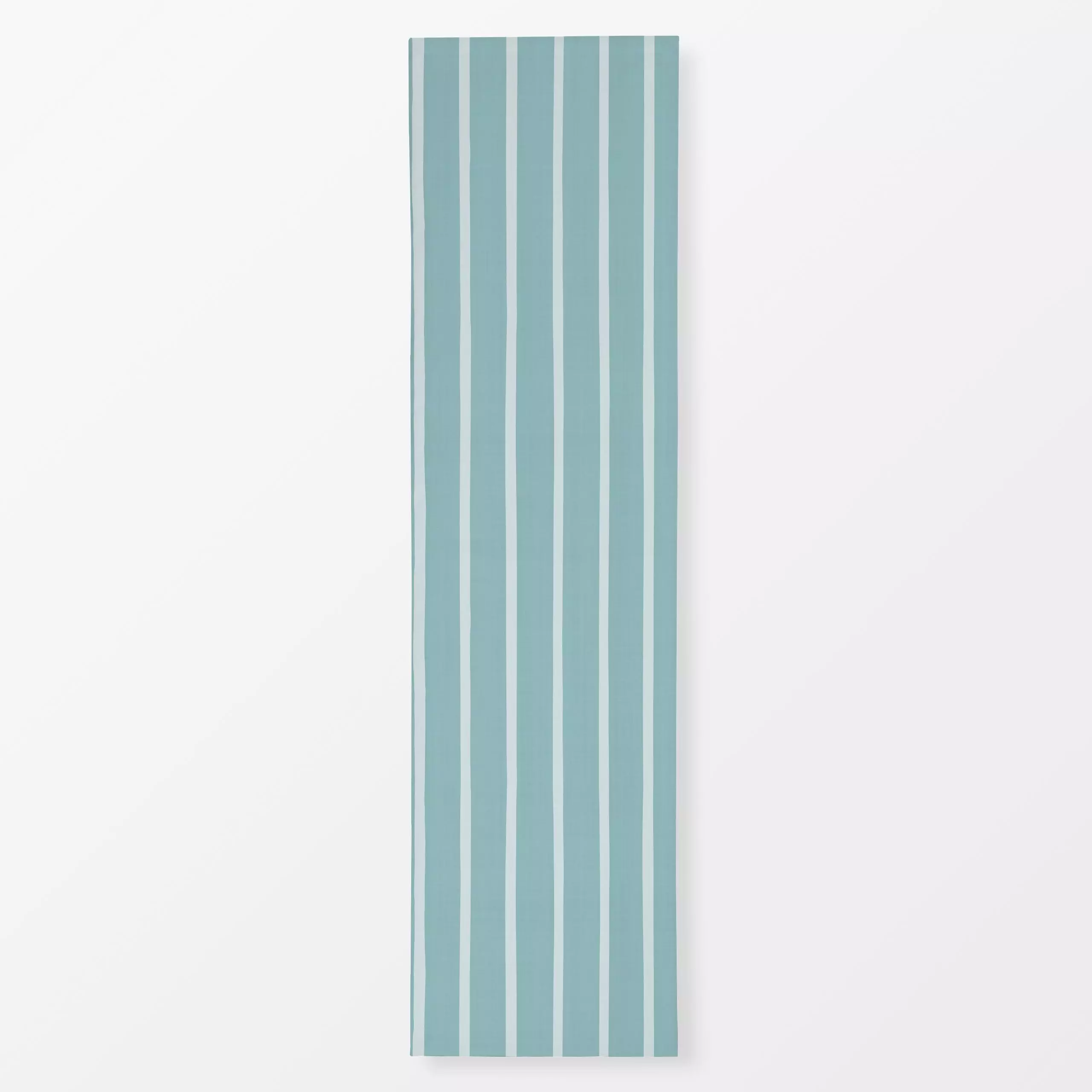 Tischläufer Streifenmuster türkis II - Symbole & Muster - von „Andrea Haase"; Streifen, gestreift, vertikal, Streifenmuster,...