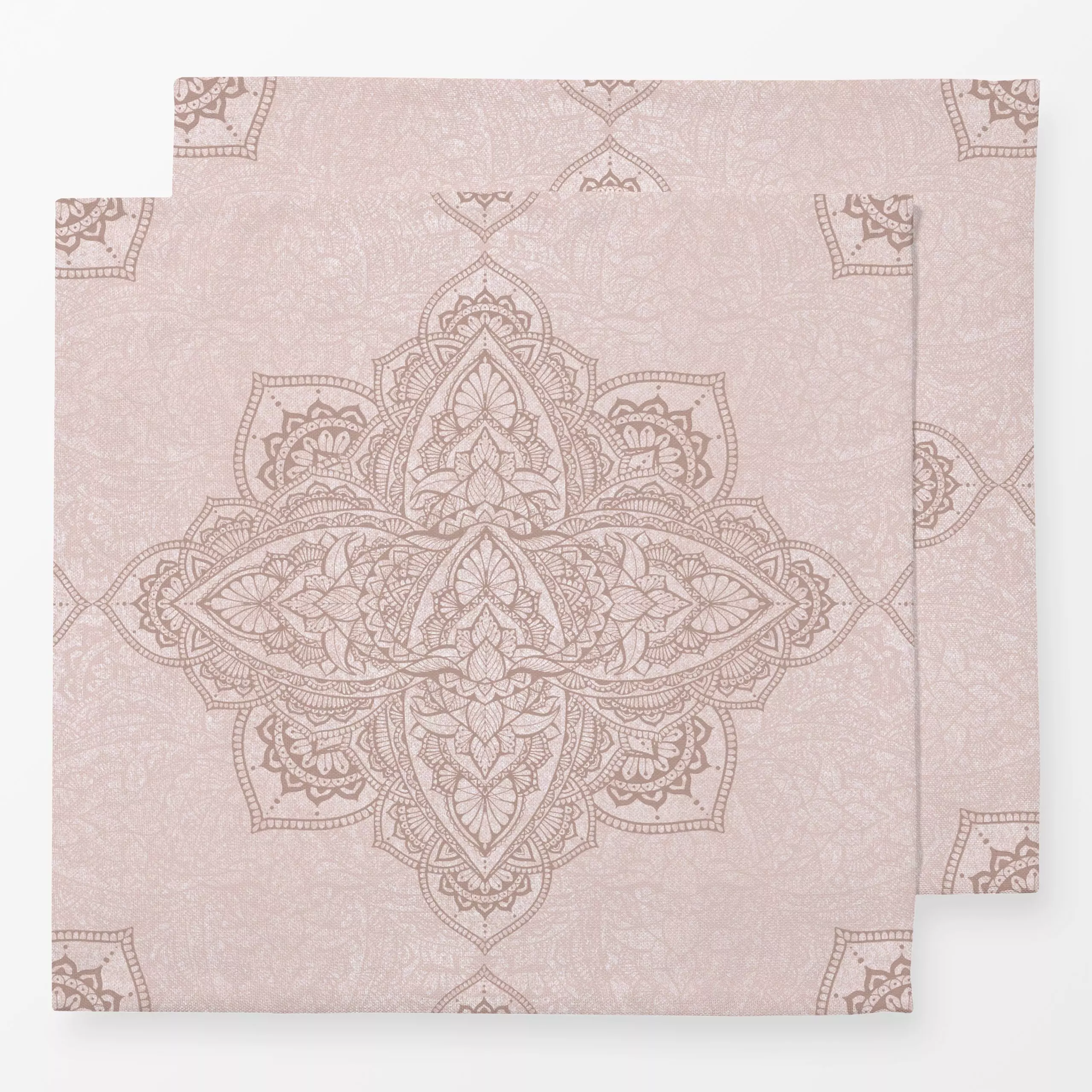 Servietten Rosa boho Marrakesh Fliese 2 - Liebe, Romantik & Pride, Symbole & Muster - von „Bloomery Decor"; marrakesch, boho...