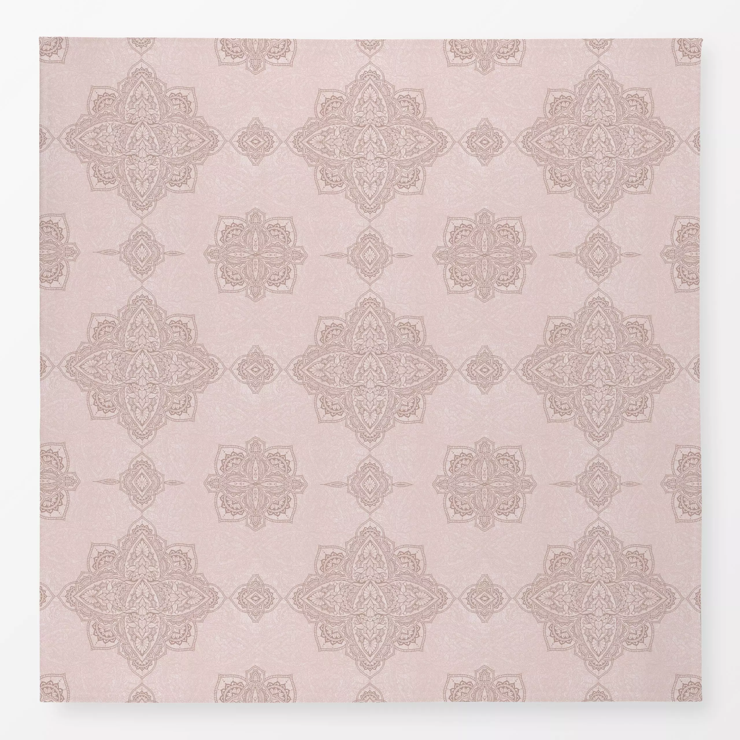 Tischdecke Rosa boho Marrakesh Fliese 2, gemustert, von Bloomery Decor