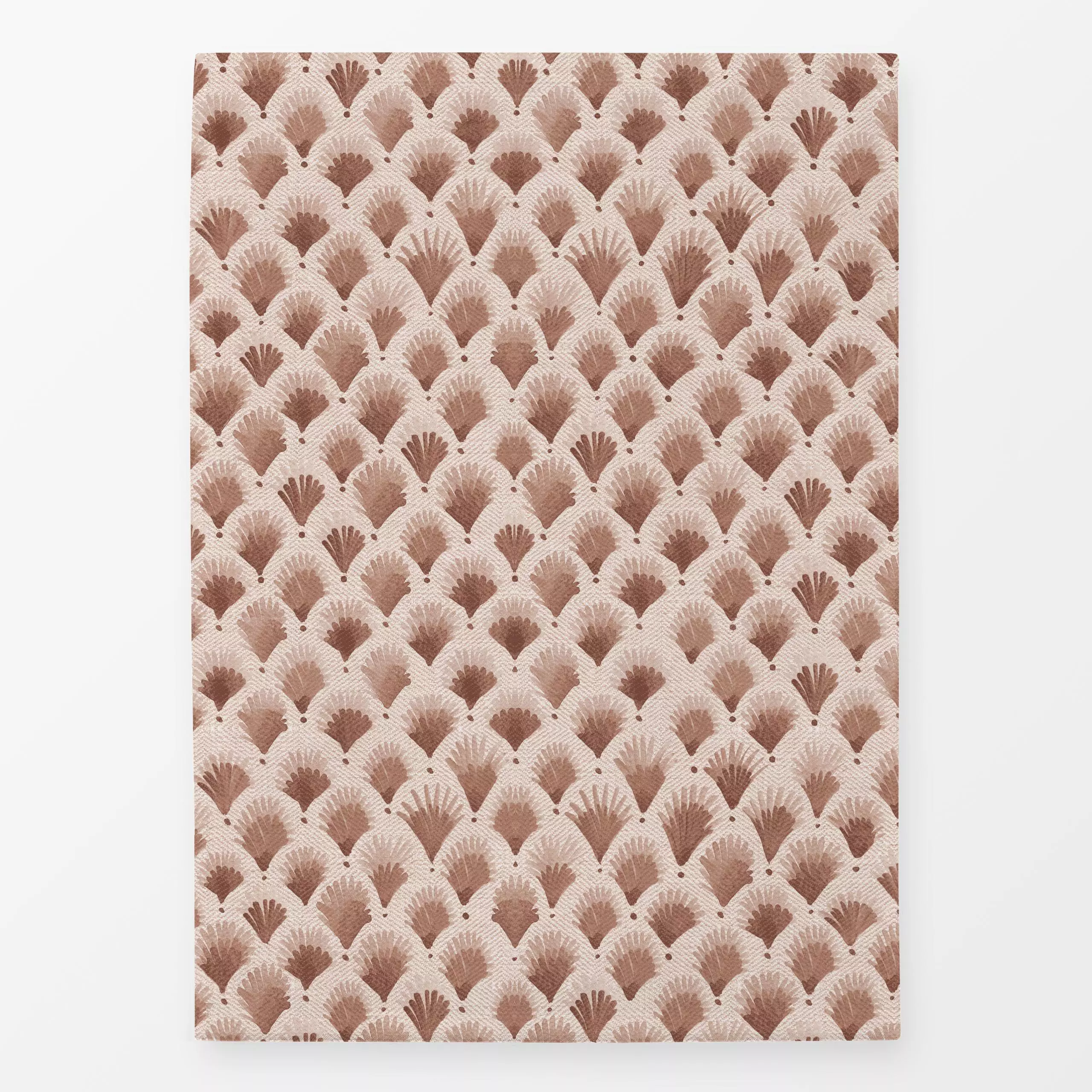 Geschirrtücher Artdeco Geometrisch Terracotta - Symbole & Muster, Retro & Vintage - von „Bloomery Decor"; boho, abstrakt, Ge...