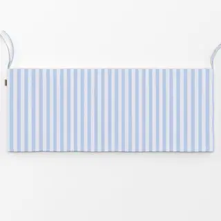 Bankauflage Cabana Streifen Pastell blau