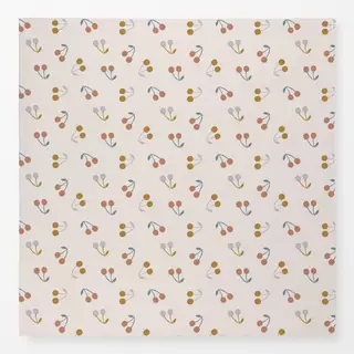 Tischdecke Pastell Kirschen Muster