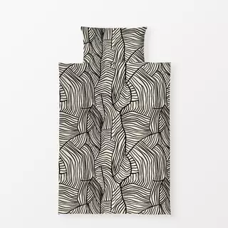 Bettwäsche Bold Beige Leaf