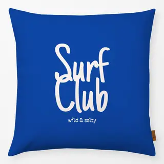 Kissen Surf Club Blue