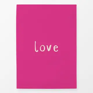 Geschirrtücher Love Love pink