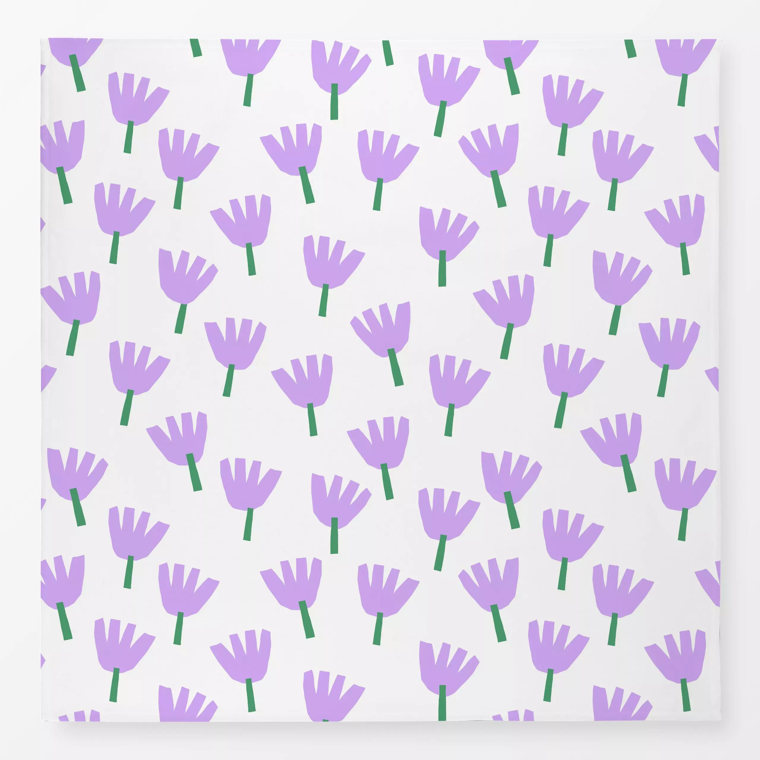 Tischdecke Schnittblumen Flieder - Blumen & Florales, Frühling, Symbole & Muster - von „Lisa Jasmin Bauer"; Muster, Blumen, ...