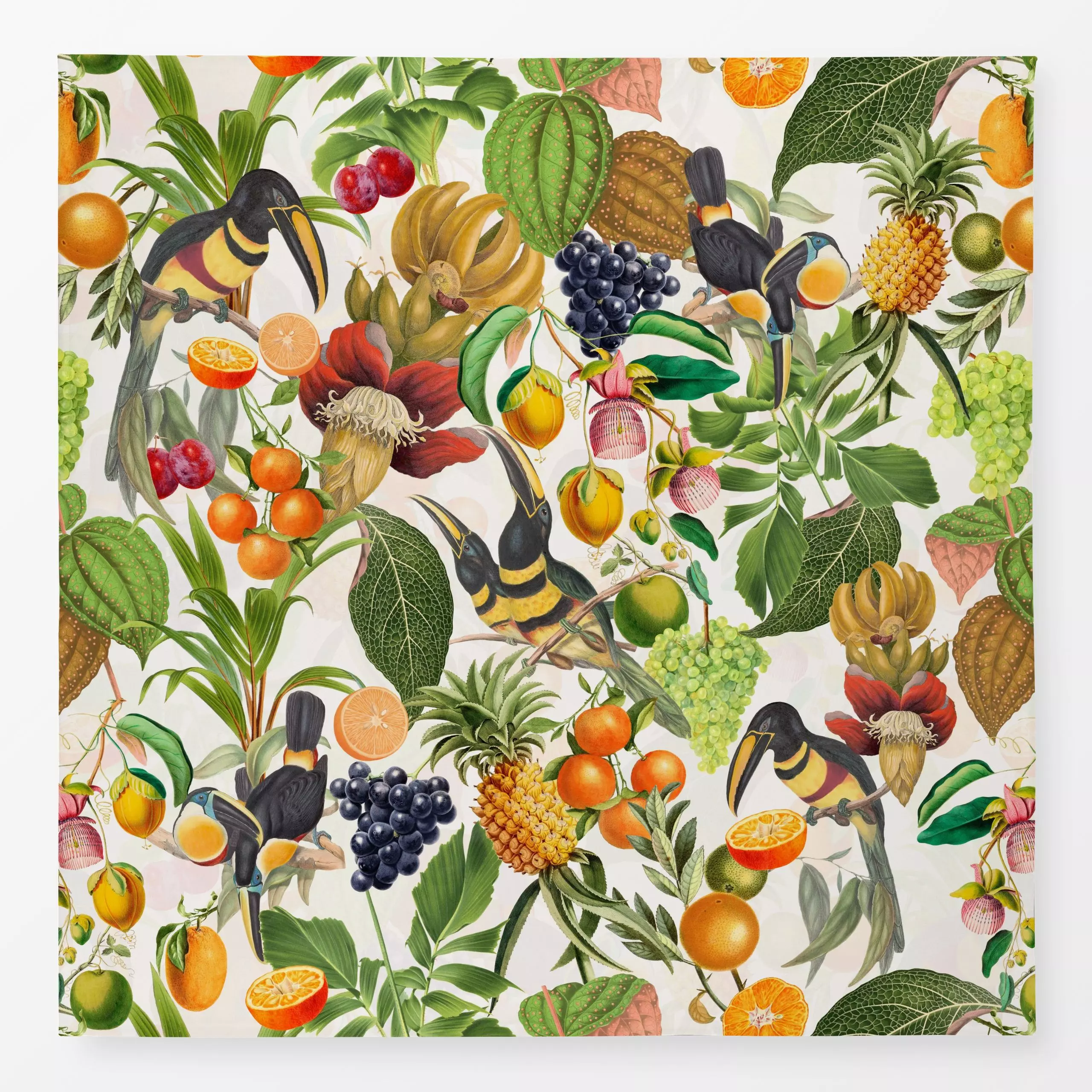 Tischdecke Tropischer Jungle Garten 12 - Sommer, Pflanzen & Botanik, Safari & Dschungel - von „Uta Naumann"; boho, Natur, Ga...