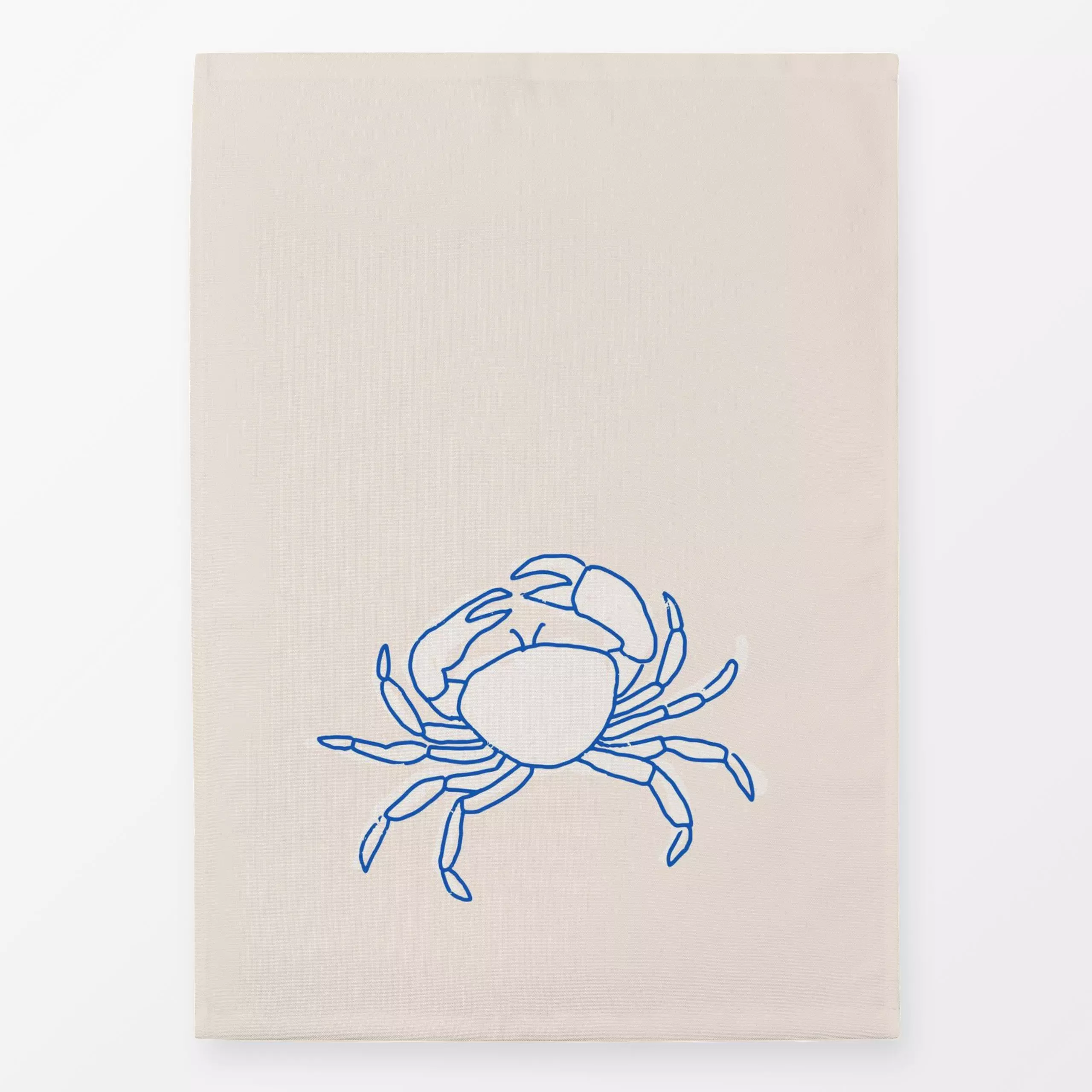 Geschirrtücher Krabbe - Natur & Landschaft, Tiere - von „Kruth Design"; Garten, Ozean, Meer, Sommer, Hummer, Gartendeko, kru...