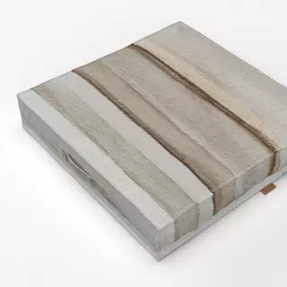 Bodenkissen Abstract Shades of beige