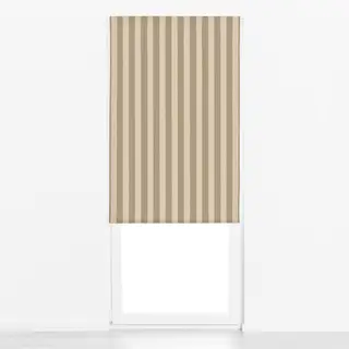 Raffrollo Streifen beige