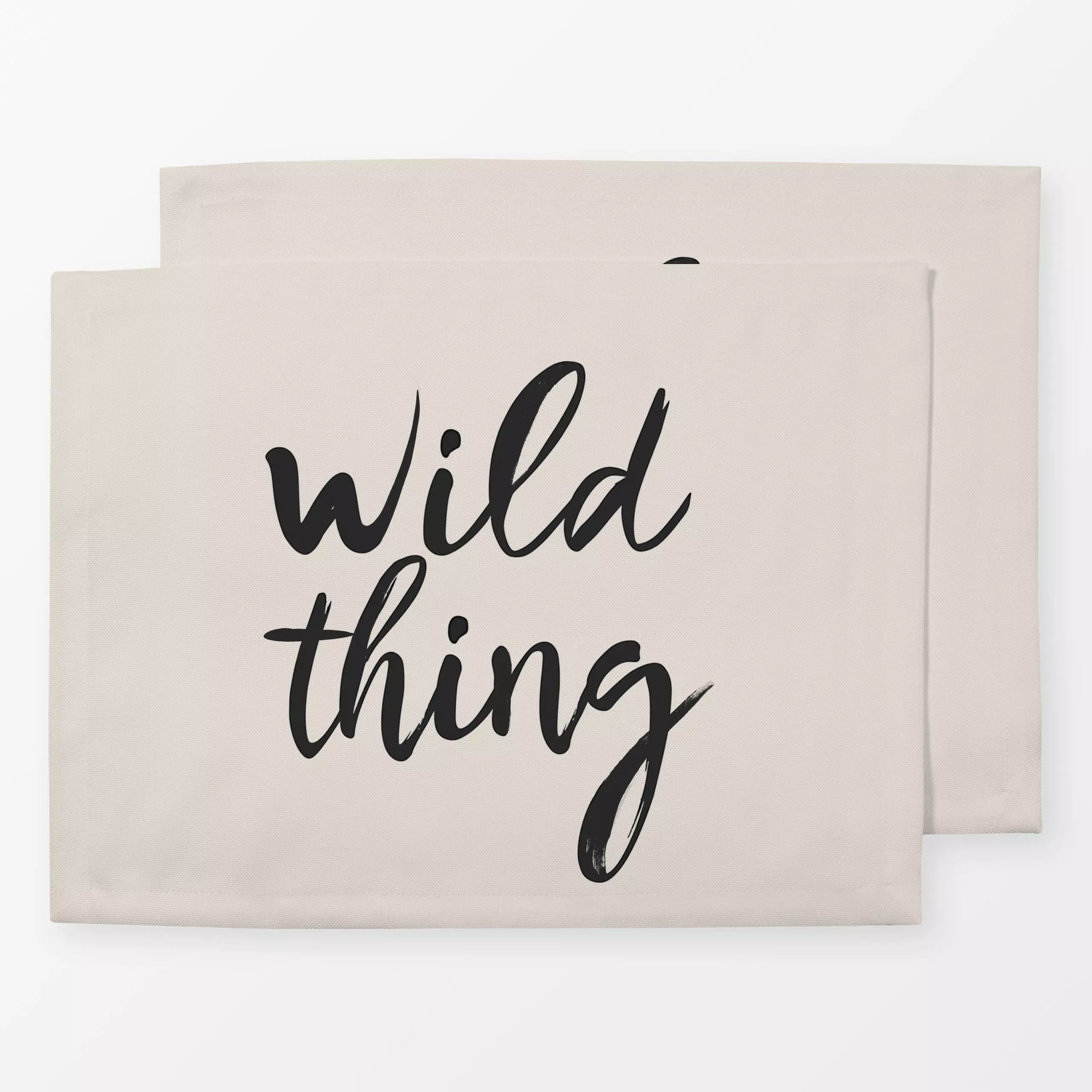 Tischset Wild Thing, Spruch, von Studio Kesse