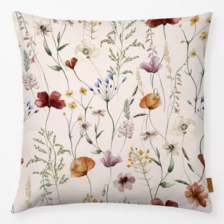 Kissen Blumen Wiese Blush
