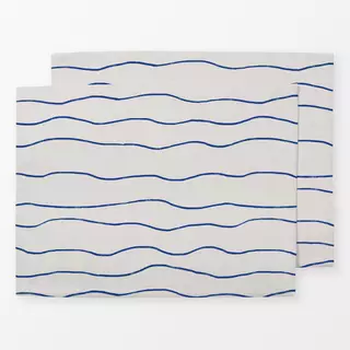 Tischset Wasser Blau