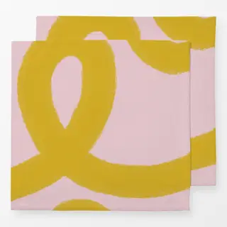 Servietten Organische Linien