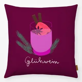 Kissen Glühwein Berry Pink