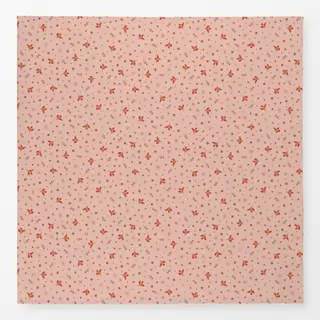 Tischdecke Weihnachtsblätter Rosa Rot
