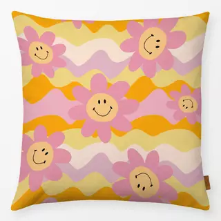 Kissen Retro 70s Wavy Summer Day